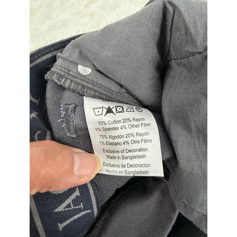 NEW Jachs New York Men’s 5-Pocket Stretch Twill Straight Gray 30/34 - Picture 4 of 12